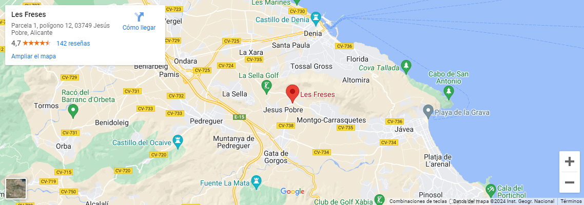 Localización Les Freses